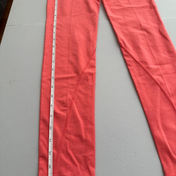 Nike Girl’s Pink High Rise Tight Fit Full Length Leggings Size XL - Picture 10 of 12